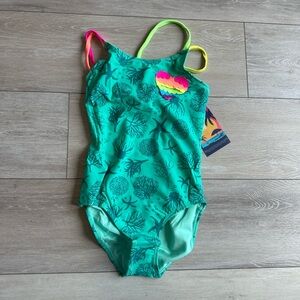 Girls one piece swimsuit size 10